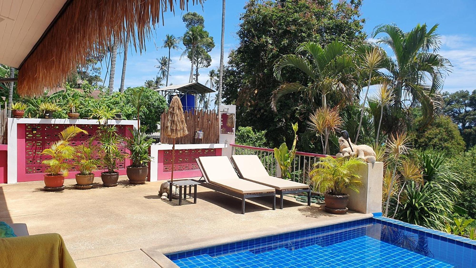 Готель Pink House Lamai Beach  Екстер'єр фото